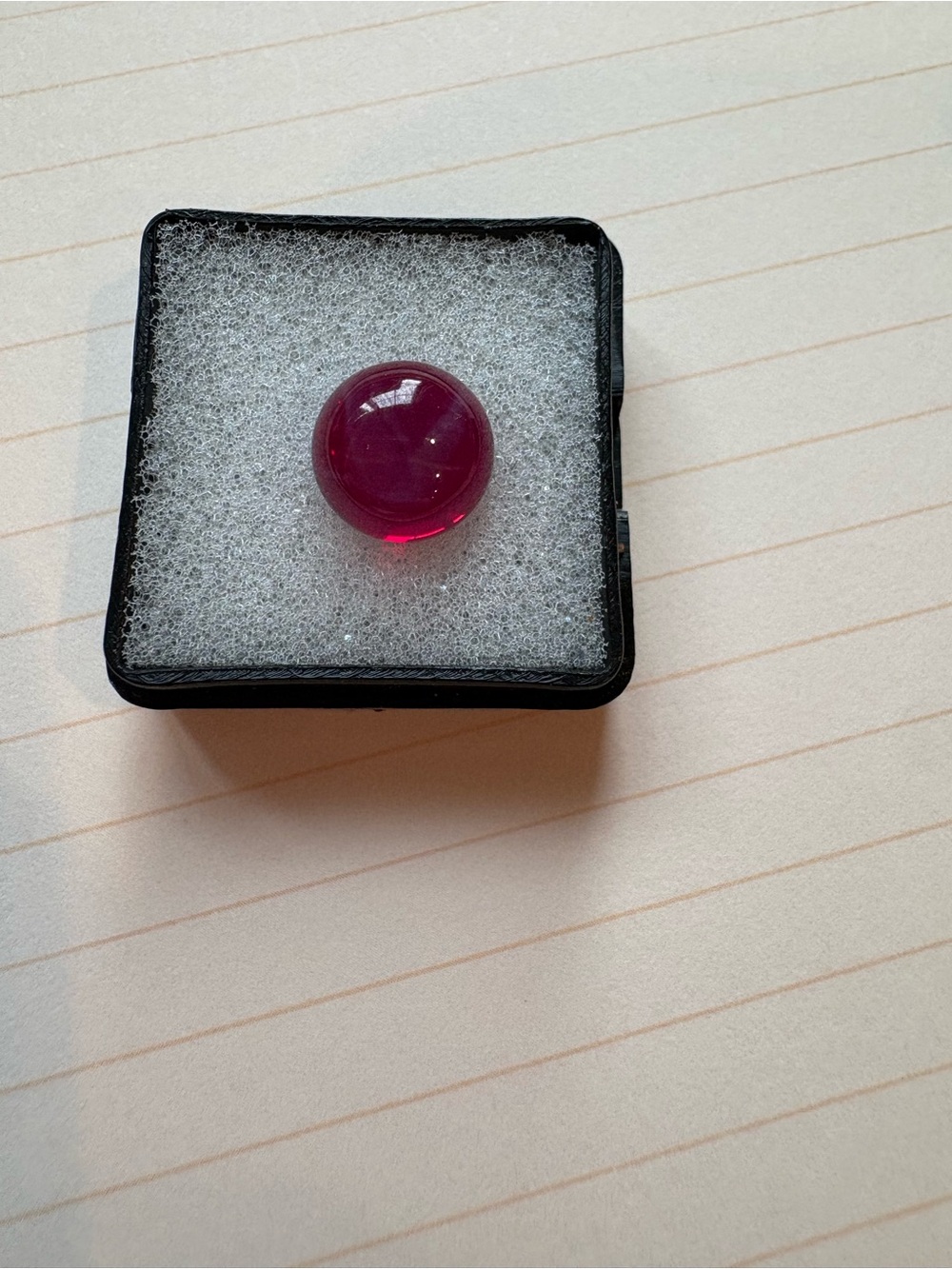 Ruby  Cabochon Gemstone